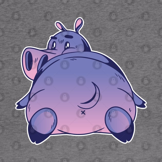 CARTOON HIPPO by LR_Collections